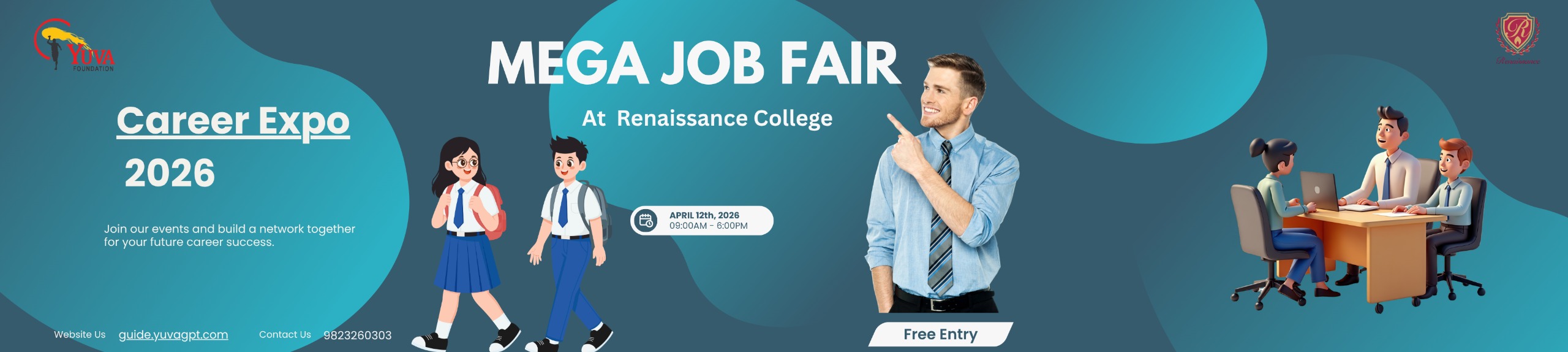 Mega Job Fair at Renaissance College — April 12, 2026 — Career Expo 2026